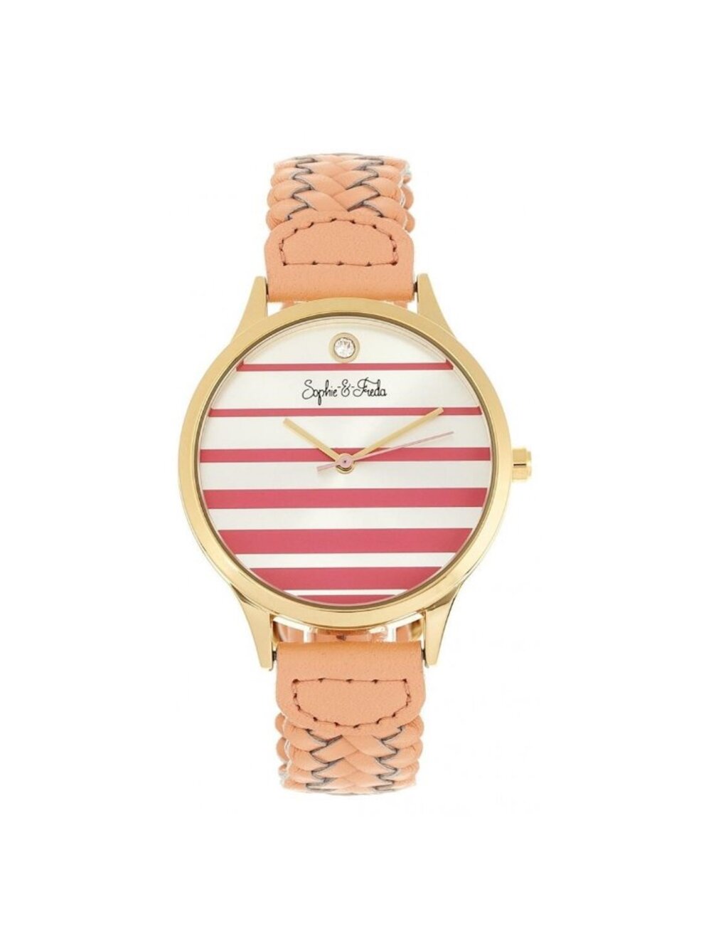 NWT Sophie And Freda Tucson Silver Dial Ladies Watch